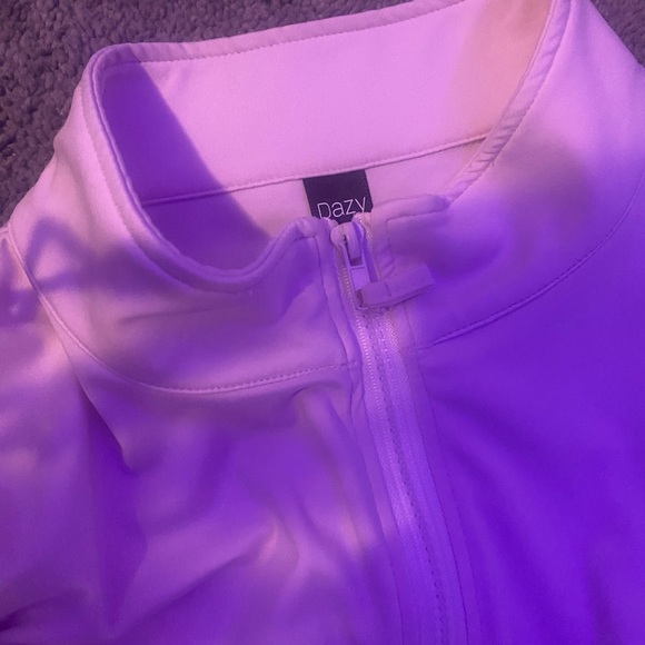 Light Pink Zip-Up Jacket - Picture 3 of 3